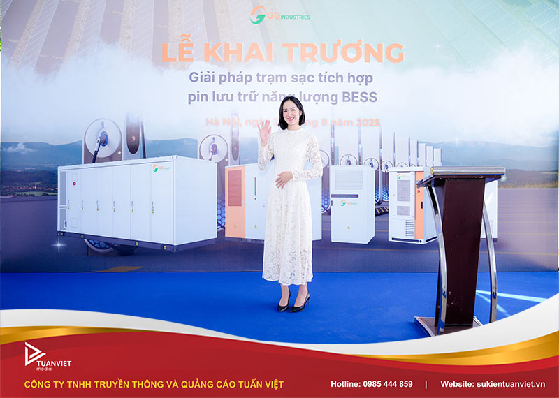 khai trương trạm sạc tích hợp pin năng lượng BESS - GG Power