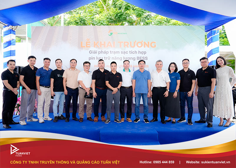 khai trương trạm sạc tích hợp pin năng lượng BESS - GG Power
