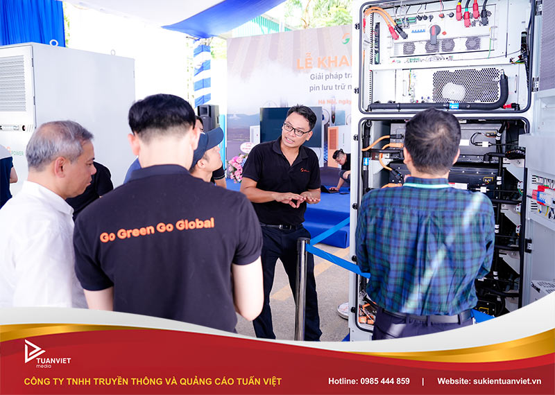 khai trương trạm sạc tích hợp pin năng lượng BESS - GG Power