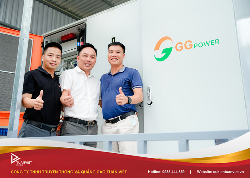 khai trương trạm sạc tích hợp pin năng lượng BESS - GG Power