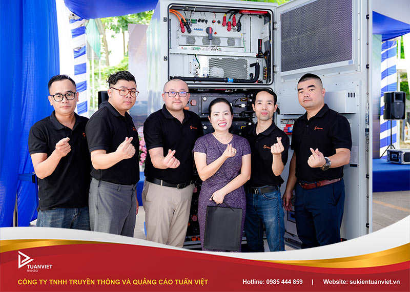 khai trương trạm sạc tích hợp pin năng lượng BESS - GG Power