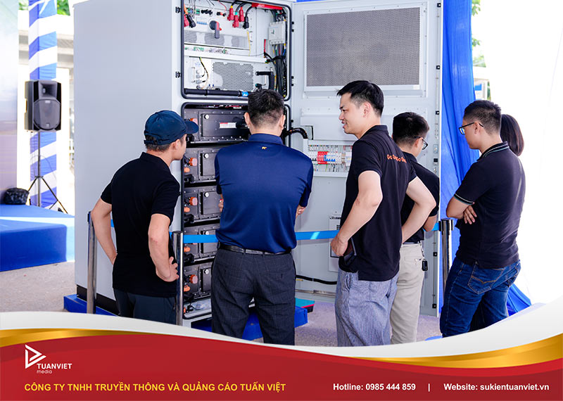 khai trương trạm sạc tích hợp pin năng lượng BESS - GG Power