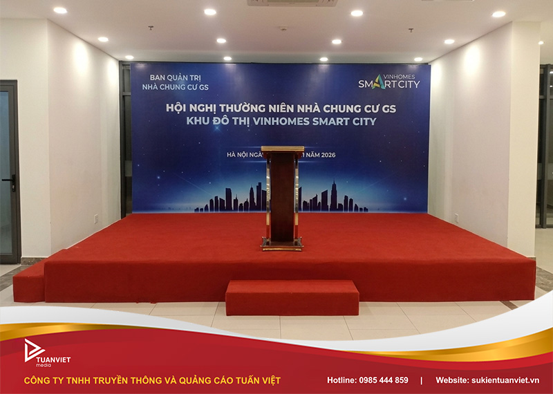 tổ chức hội nghị nhà chung cư thường niên