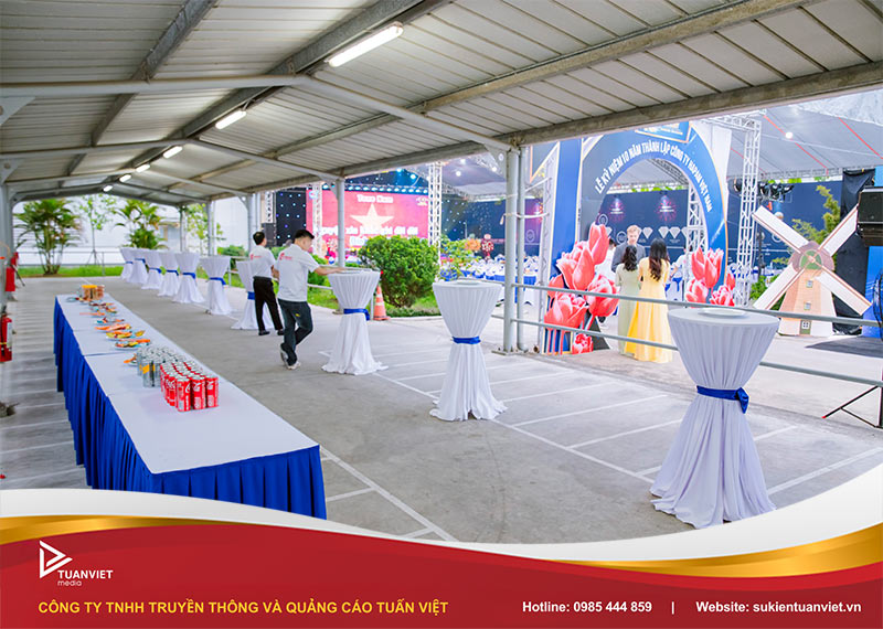 tổ chức lễ kỷ niệm ngày thành công ty trọn gói