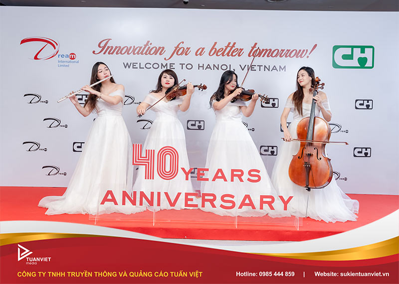 tổ chức lễ kỷ niệm thành lập doanh nghiệp
