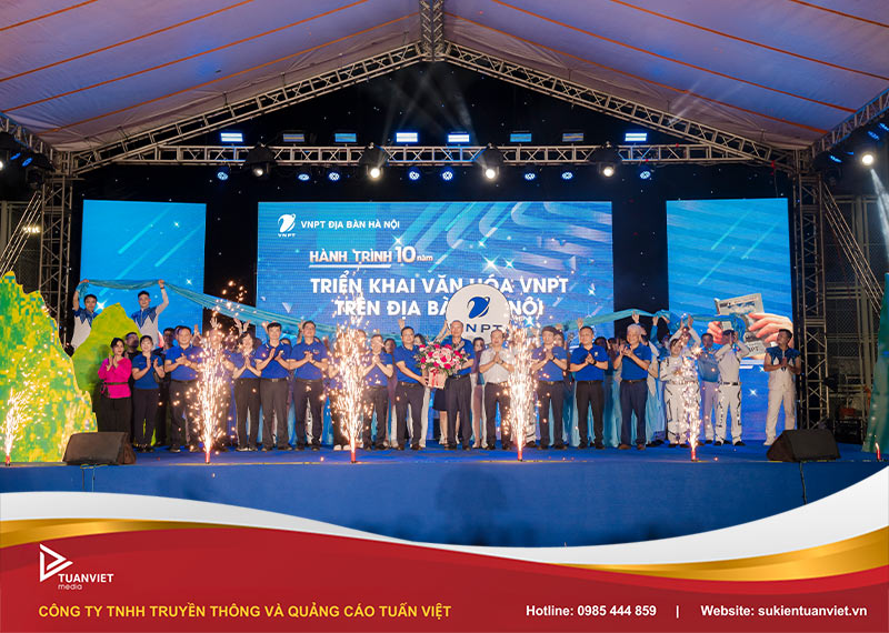 tổ chức kỷ niệm thành lập công ty tại hà nội