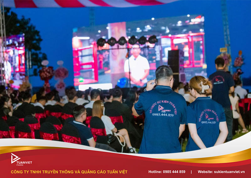 tổ chức lễ kỷ niệm thành lập công ty tuấn việt media