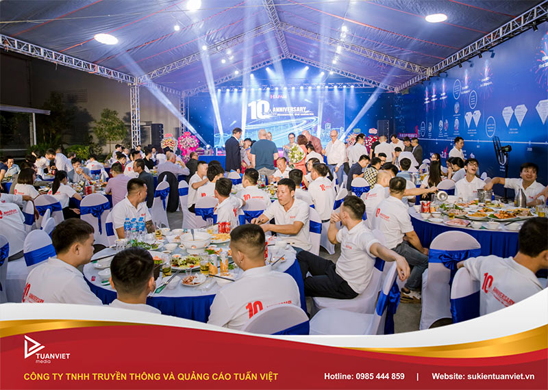 tổ chức lễ kỷ niệm thành lập công ty trọn gói