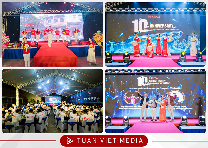 dịch vụ tổ chức lễ kỷ niệm thành lập công ty trọn gói tại hà nội