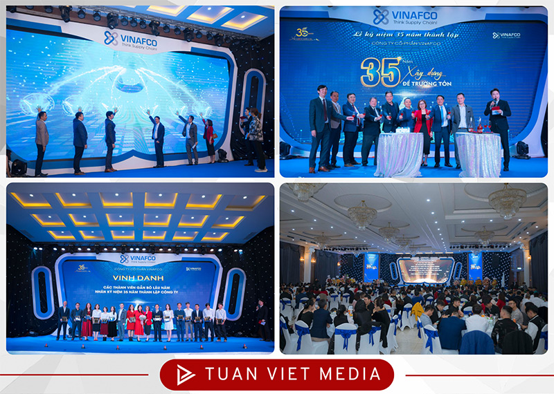 tổ chức sự kiện kỷ niệm ngày thành lập