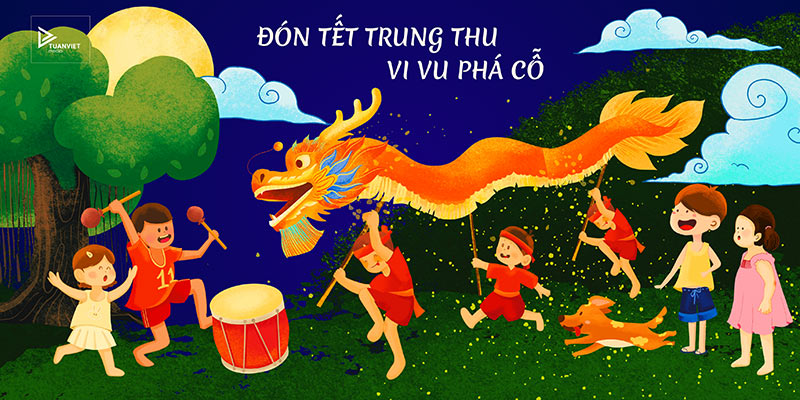 backdrop trung thu 2026 đẹp