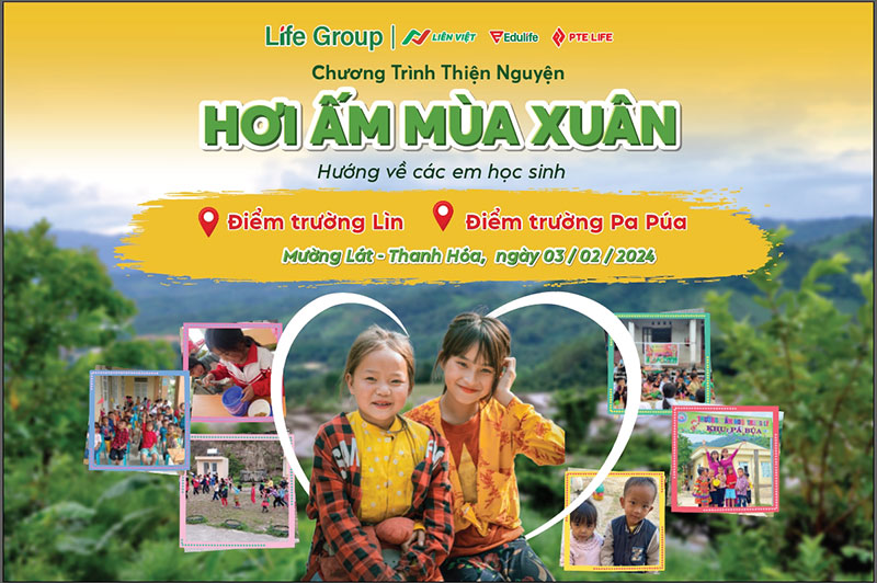backdrop chương trình từ thiện đẹp