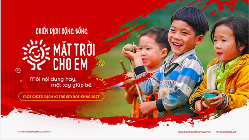 backdrop chương trình từ thiện ý nghĩa