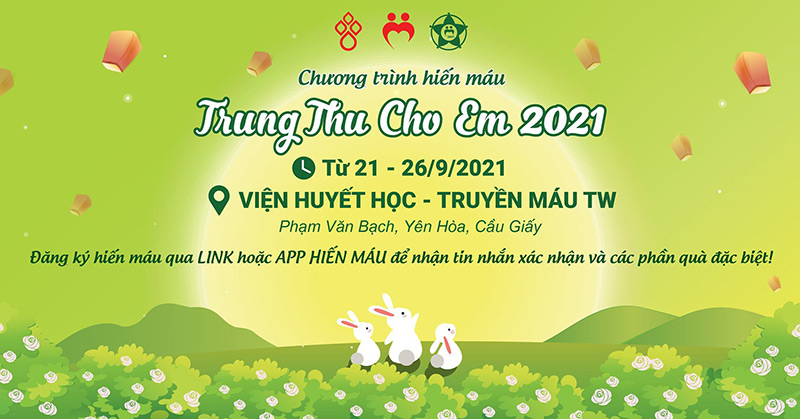 backdrop từ thiện tết Trung thu