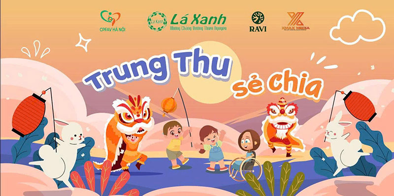 Backdrop chương trình thiện nguyện