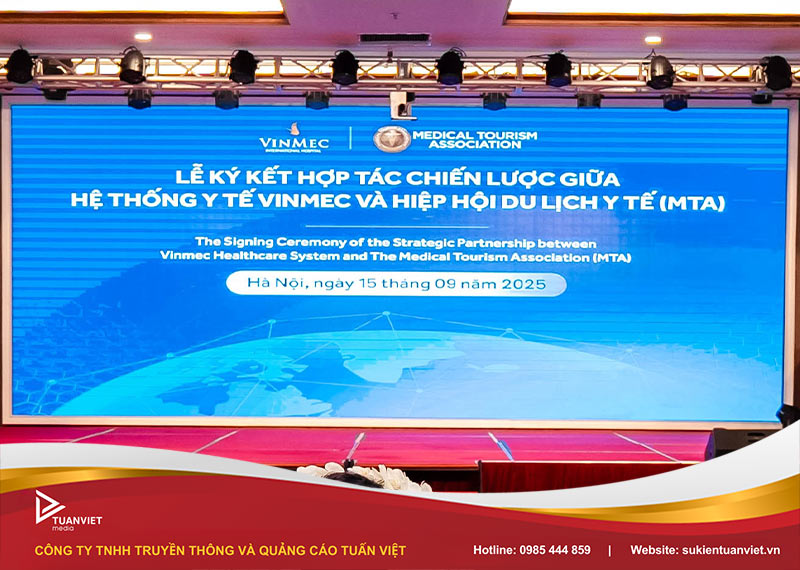 Lễ ký kết hợp tác chiến lược giữa Vinmec - Hiệp hội du lịch y tế