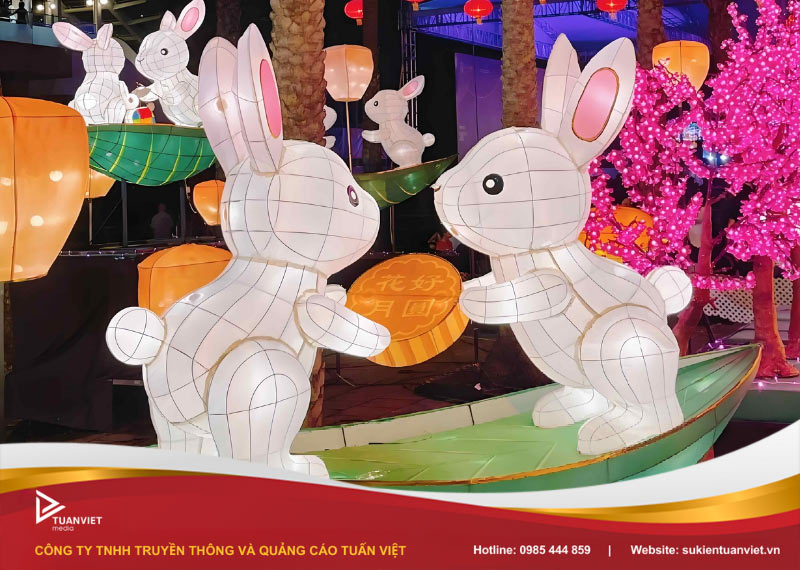 mô hình lồng đèn trung thu