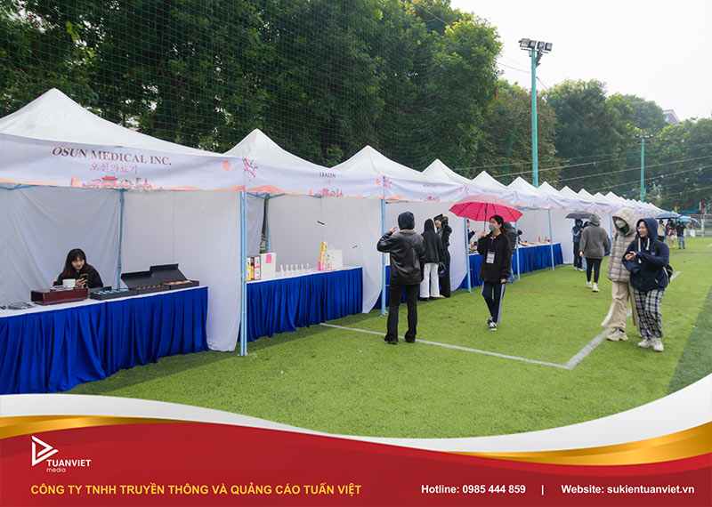 đặt tên gian hàng ẩm thực hội chợ