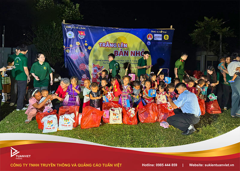 tổ chức trung thu cho trẻ em nghèo
