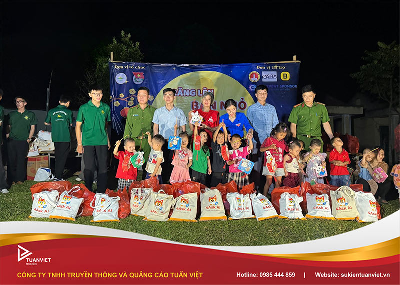 tổ chức trung thu cho trẻ em nghèo