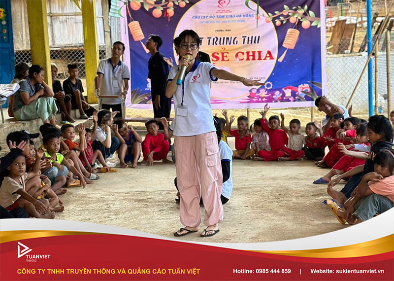 tổ chức tết trung thu cho trẻ em có hoàn cảnh khó khăn