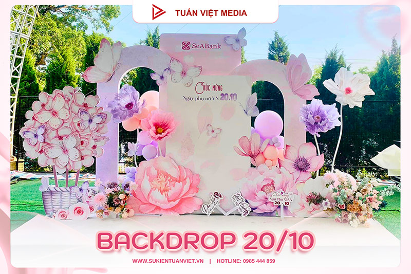 backdrop 20/10 đẹp nhất