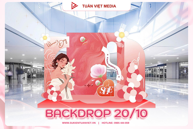 backdrop 20/10 mới nhất