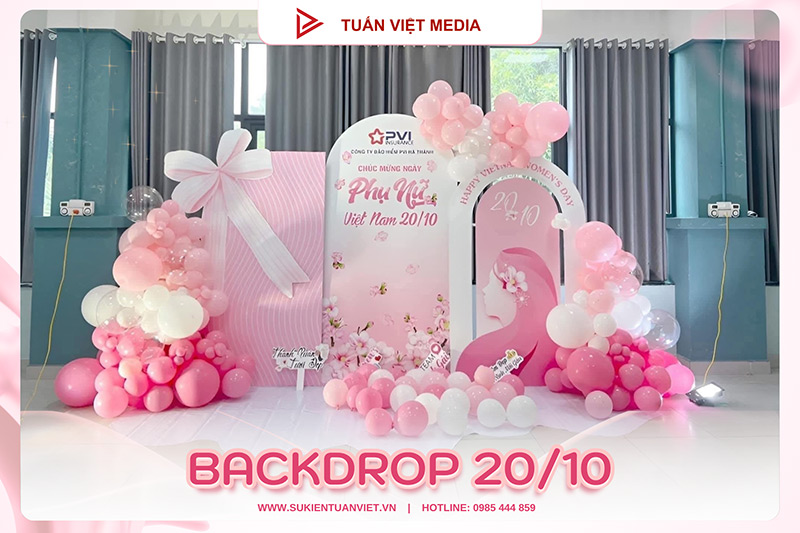 backdrop ngày phụ nữ việt nam 20/10