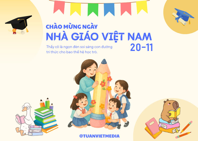 backdrop ngày 20/11