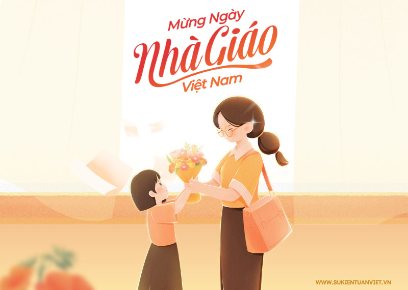 backdrop chúc mừng ngày 20/11