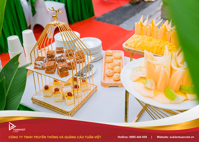 các loại bánh teabreak đẹp mắt