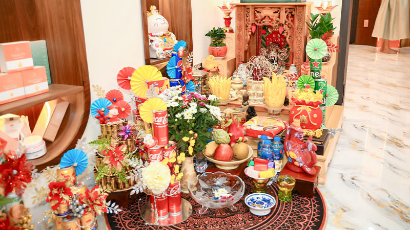cúng khai trương tiệm tóc