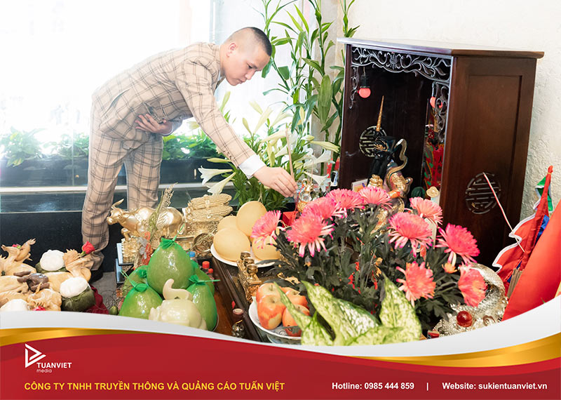 cúng khai trương tiệm tóc