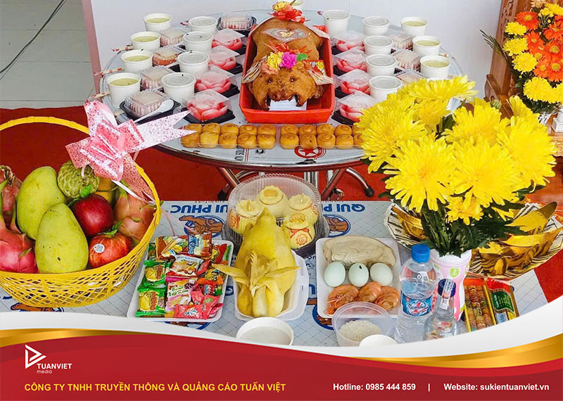 mâm cúng khai trương tiệm tóc gồm những gì