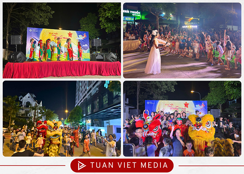 những sự kiện trung thu 2025 do Tuấn Việt Media tổ chức
