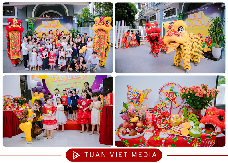 những sự kiện trung thu 2025 do Tuấn Việt Media tổ chức