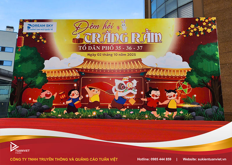 những sự kiện trung thu 2025 do Tuấn Việt Media tổ chức