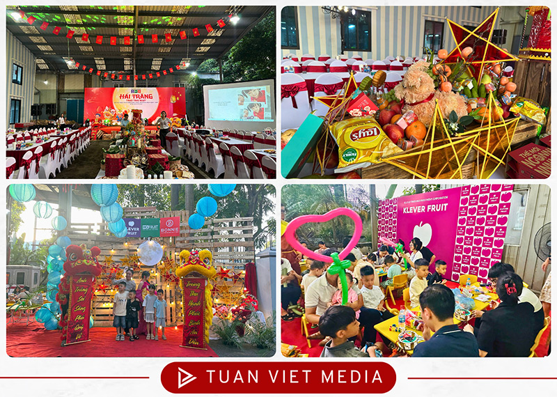 những sự kiện trung thu 2025 do Tuấn Việt Media tổ chức