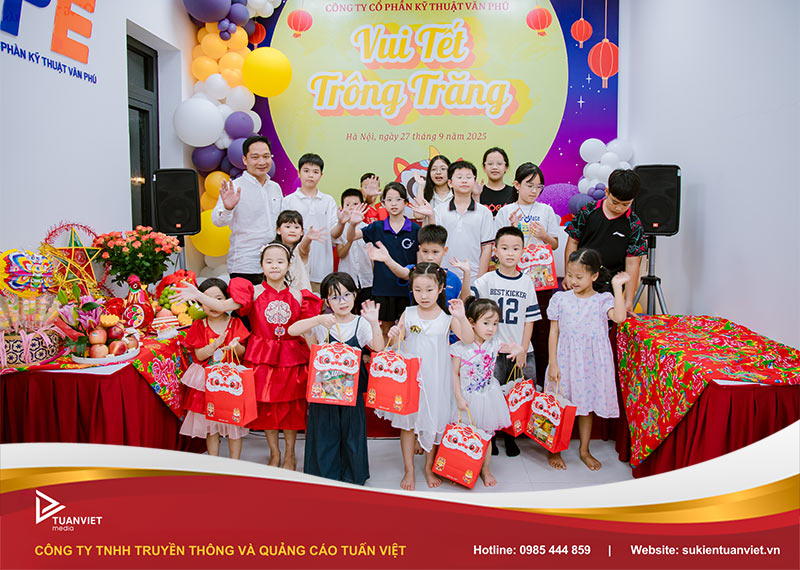 sự kiện trung thu 2025 công ty cổ phần kỹ thuật văn phú