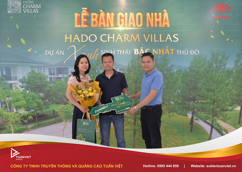 dịch vụ tổ chức lễ bàn giao căn hộ trọn gói