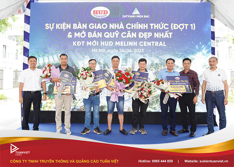 tổ chức lễ bàn giao căn hộ cần chuẩn bị gì