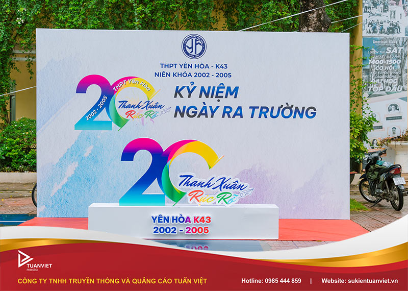 sự kiện 20 năm kỷ niệm ngày ra trường niên khóa 2002-2005 trường thpt yên hòa