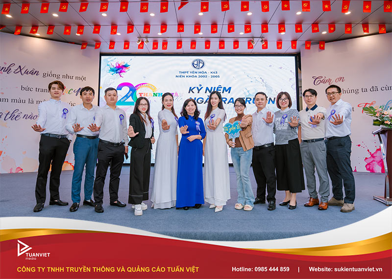 sự kiện 20 năm kỷ niệm ngày ra trường niên khóa 2002-2005 trường thpt yên hòa