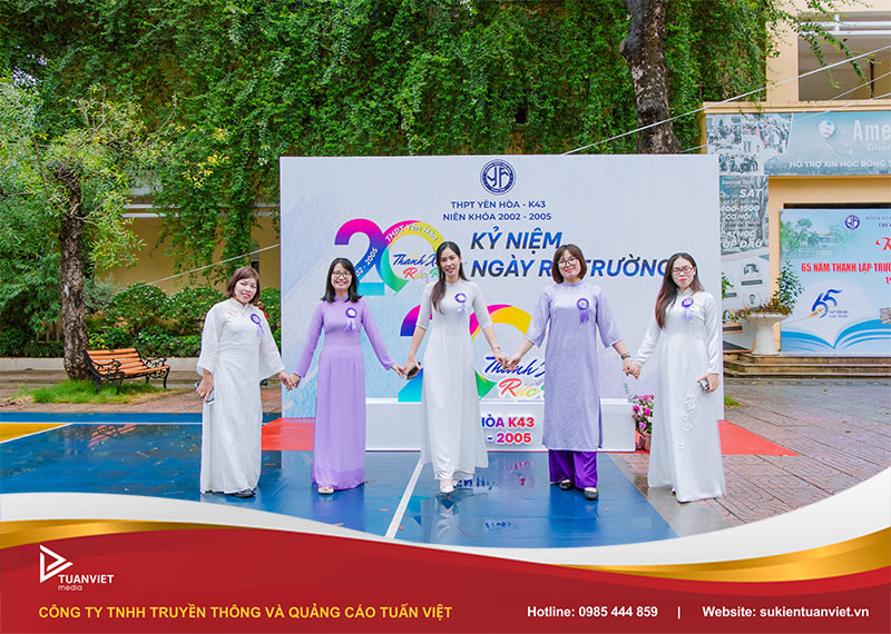 sự kiện 20 năm kỷ niệm ngày ra trường niên khóa 2002-2005 trường thpt yên hòa