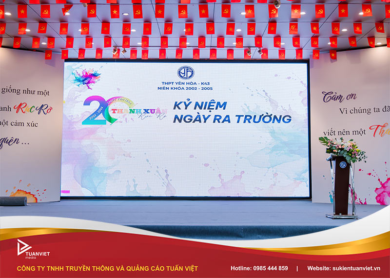 sự kiện 20 năm kỷ niệm ngày ra trường niên khóa 2002-2005 trường thpt yên hòa