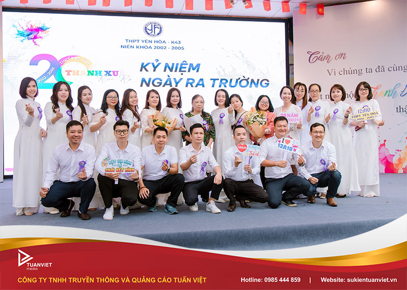 sự kiện 20 năm kỷ niệm ngày ra trường niên khóa 2002-2005 trường thpt yên hòa