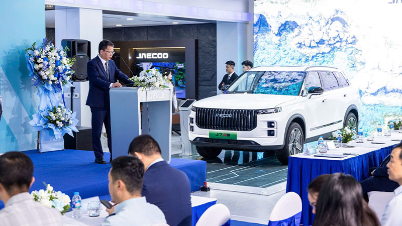 khai trương showroom omada & jaecoo Nam Từ Liêm