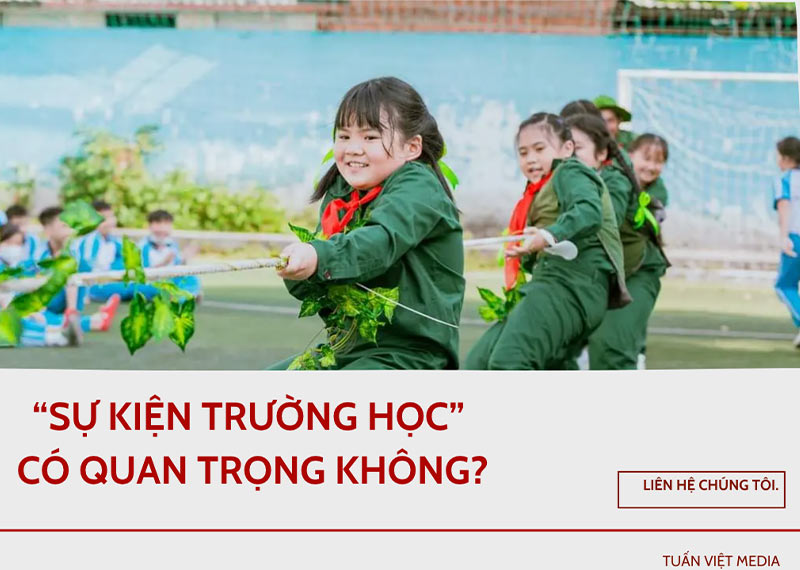 tổ chức sự kiện cho học sinh