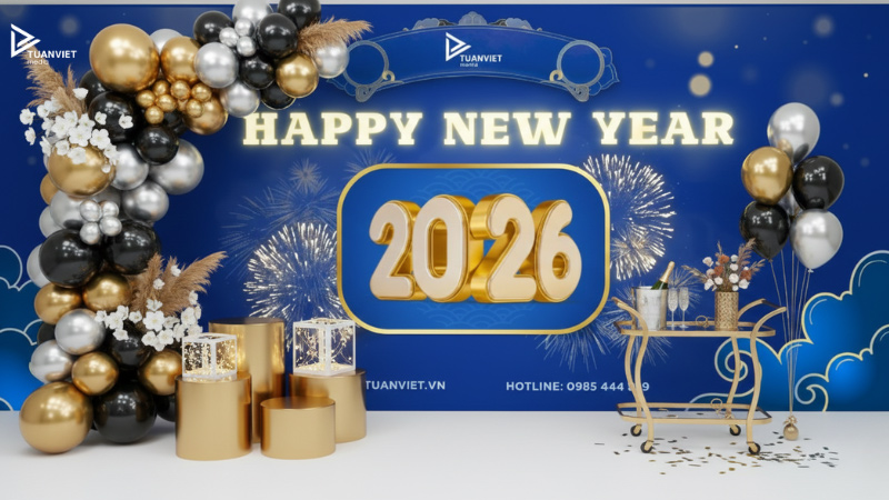 backdrop chúc mừng năm mới 2026