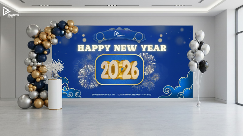 backdrop year end party 2025